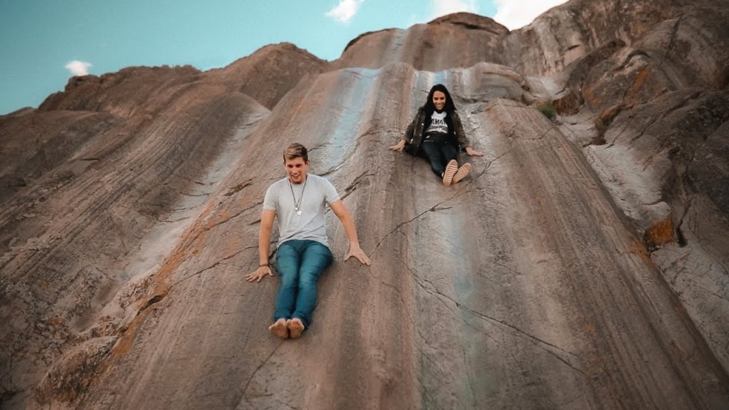 INCA ROCK SLIDE RACE - Cusco Peru (ft. WhatTheChic)